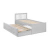 Maisie Bed With Underbed And Drawers - White / Single - MAI901