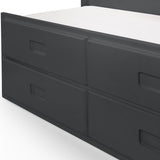 Maisie Bed With Underbed And Drawers - White / Single - MAI901