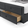 Maisie Bed With Underbed And Drawers - White / Single - MAI901
