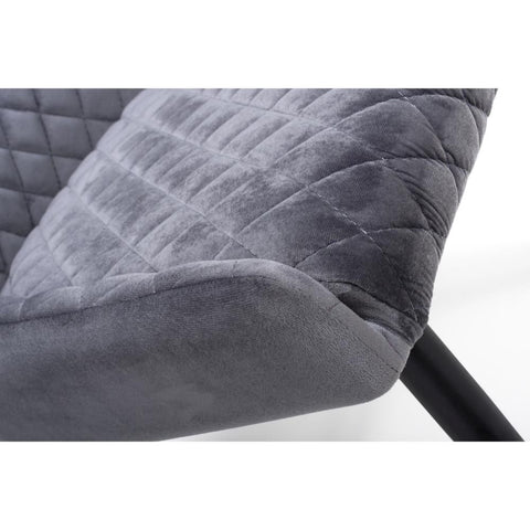 Malmo Dining Chair - Grey (sold in 2's) - Image 6