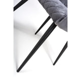 Malmo Dining Chair - Grey (sold in 2's) - Image 7