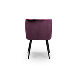 Malmo Dining Chair - Mulberry (sold in 2's) - Image 5