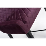 Malmo Stool - Mulberry (sold in 2's) - Image 6