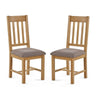Mallory Dining Chair (Set of 2) - Light Brown - MAL203