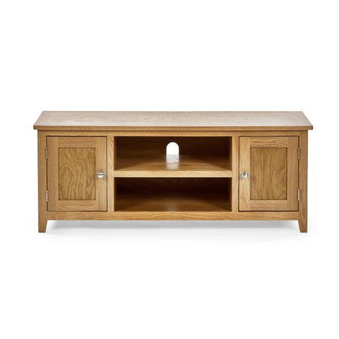 Mallory Widescreen Tv Unit - Light Brown - MAL208