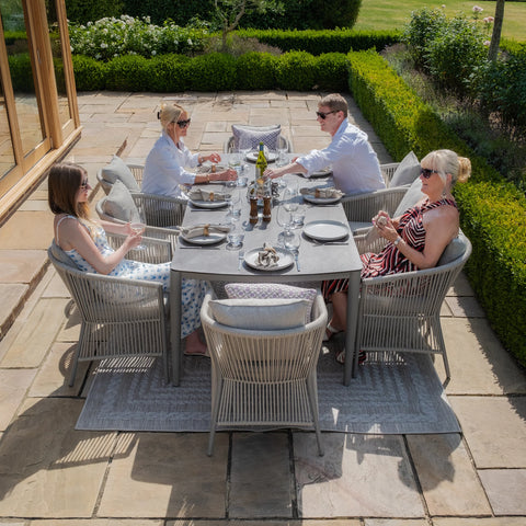 Maldives 8 Seat Rectangular Dining Set