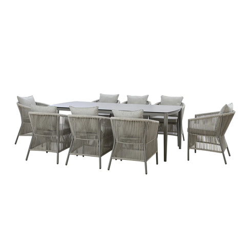 Maldives 8 Seat Rectangular Dining Set