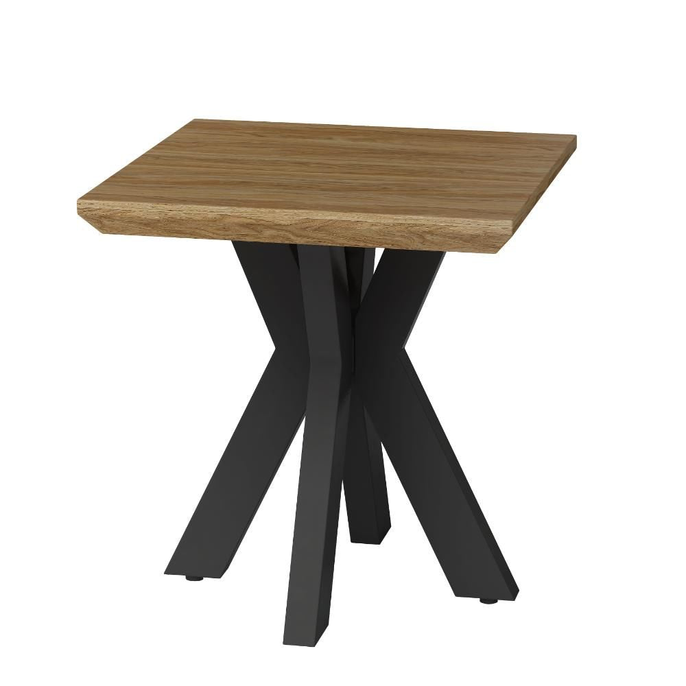 Manhattan End Table - Light Walnut - Image 2