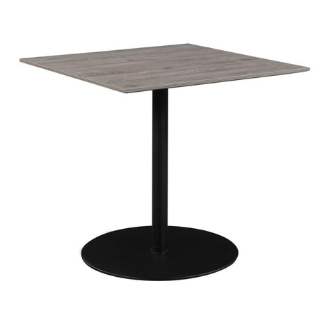 Manhattan Square Table 800 x 800mm - Grey - Image 2
