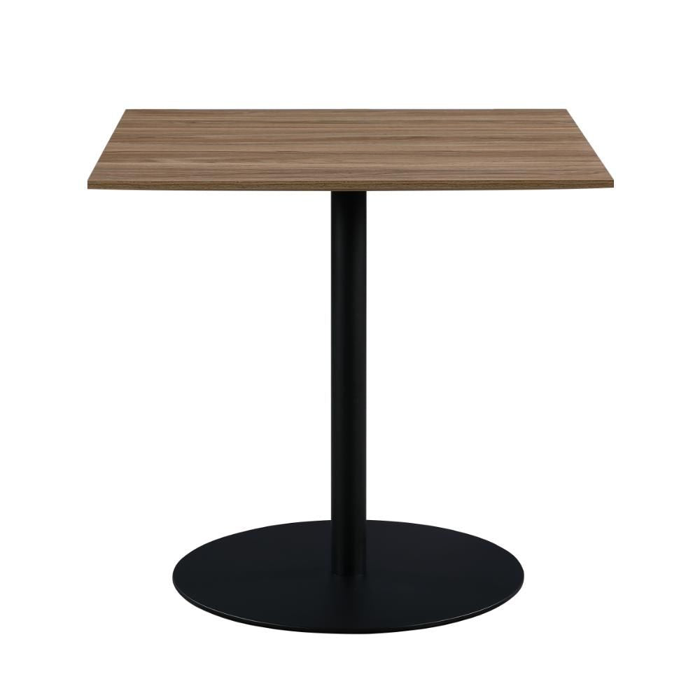Manhattan Square Table 800 x 800mm - Light Walnut - Image 2