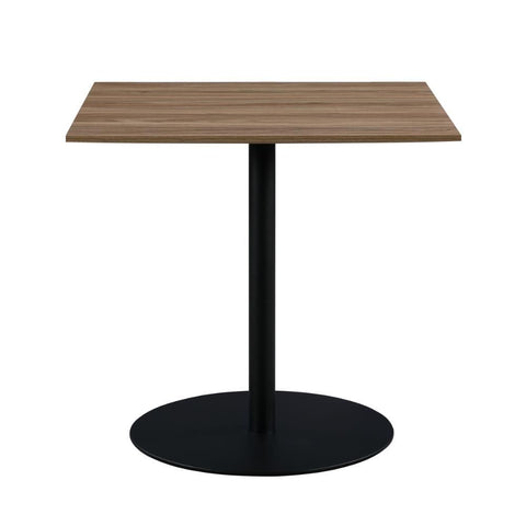 Manhattan Square Table 800 x 800mm - Light Walnut - Image 2