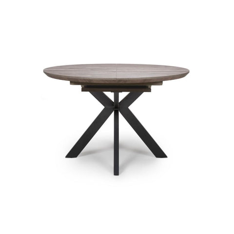 Manhattan Extending Round Table 1200-1600mm - Grey - Main Image