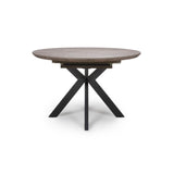 Manhattan Extending Round Table 1200-1600mm - Grey - Main Image