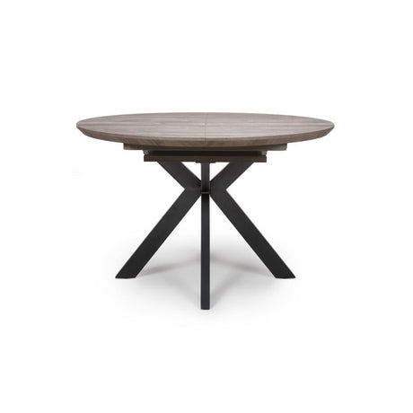 Manhattan Extending Round Table 1200-1600mm - Grey - Main Image
