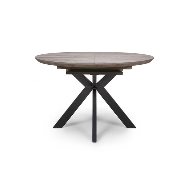 Manhattan Extending Round Table 1200-1600mm - Grey - Main Image