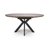 Manhattan Extending Round Table 1200-1600mm - Grey - Image 2