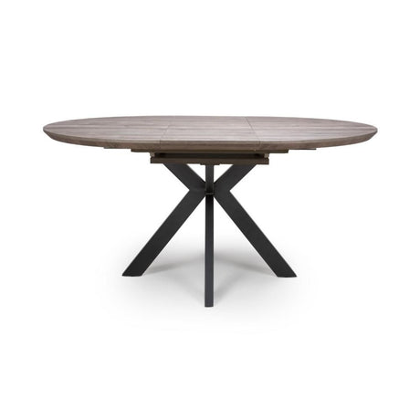 Manhattan Extending Round Table 1200-1600mm - Grey - Image 2
