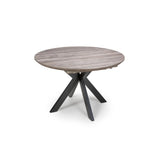 Manhattan Extending Round Table 1200-1600mm - Grey - Image 6