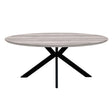 Manhattan Oval Table 1800mm - Grey - Main Image