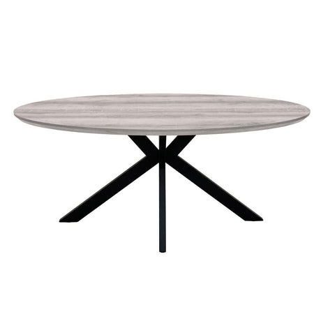 Manhattan Oval Table 1800mm - Grey - Main Image
