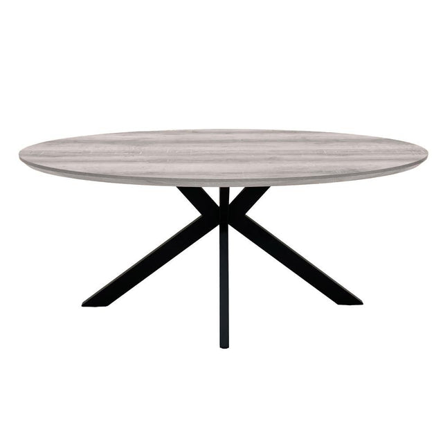 Manhattan Oval Table 1800mm - Grey - Main Image