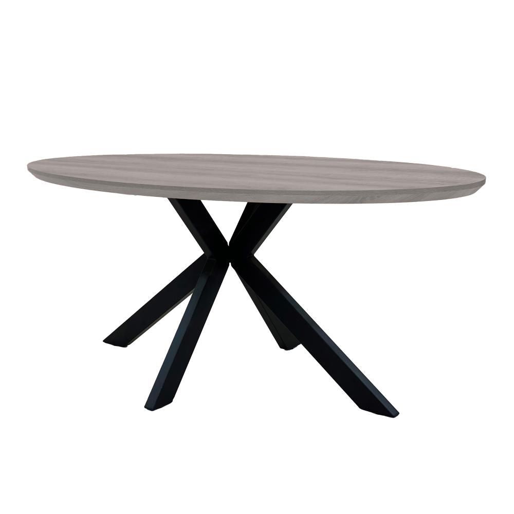 Manhattan Oval Table 1800mm - Grey - Image 2