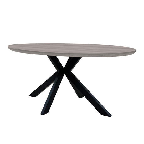 Manhattan Oval Table 1800mm - Grey - Image 2