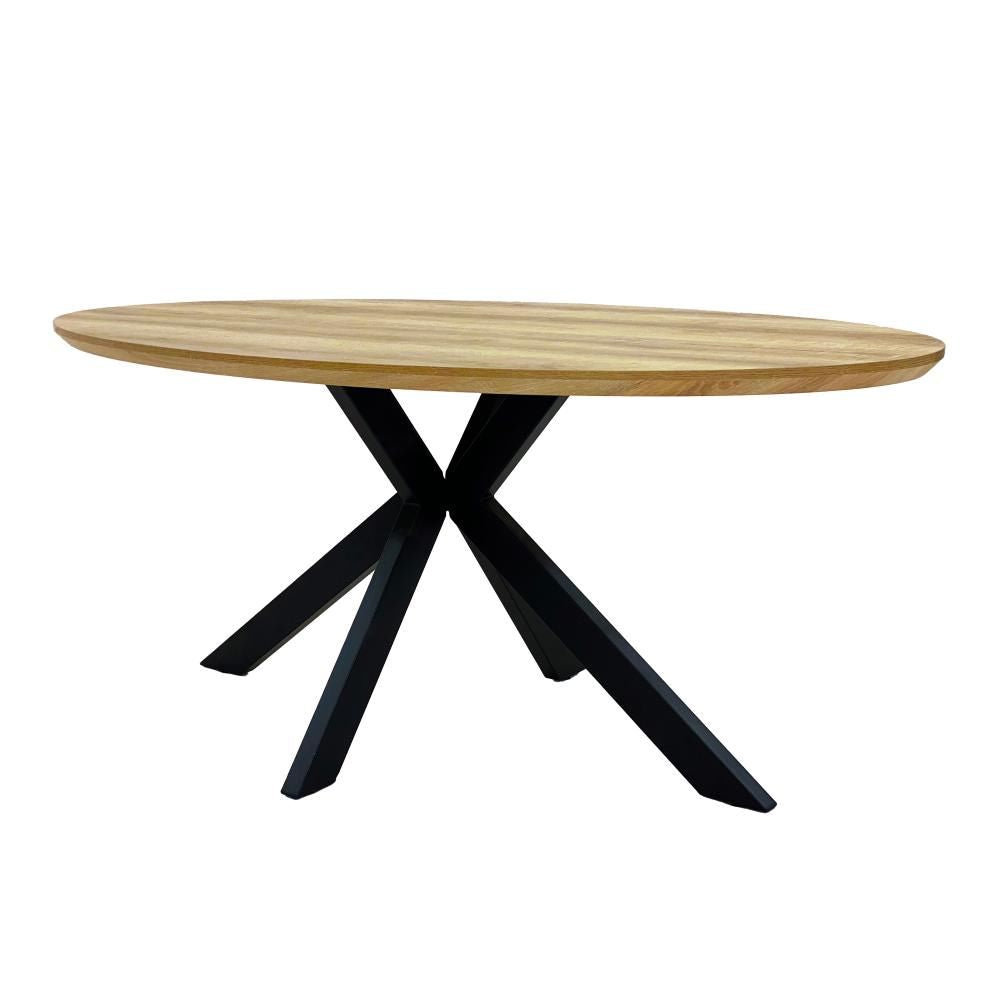 Manhattan Oval Table 1800mm - Oak - Image 2