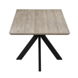 Manhattan Extending Table 1400mm - 1800mm Grey - Image 3