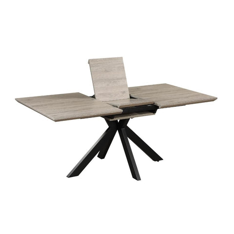 Manhattan Extending Table 1400mm - 1800mm Grey - Image 6