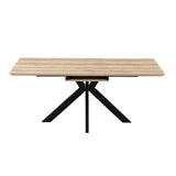 Manhattan Extending Table 1400mm - 1800mm Oak - Main Image