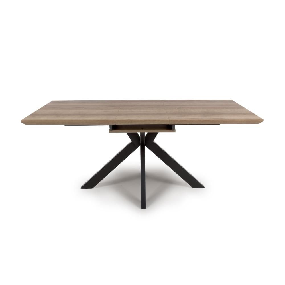 Manhattan Extending Table 1400mm - 1800mm Oak - Image 4