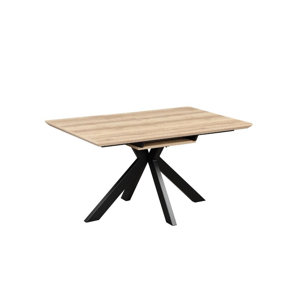 Manhattan Extending Table 1400mm - 1800mm Oak - Image 5