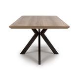 Manhattan Extending Table 1400mm - 1800mm Oak - Image 7