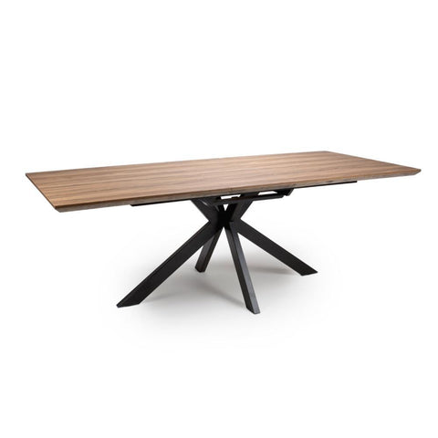 Manhattan Extending Table 1800-2200mm Light Walnut - Image 3