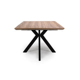 Manhattan Extending Table 1800-2200mm Light Walnut - Image 4