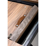 Manhattan Extending Table 1800-2200mm Light Walnut - Image 8