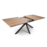 Manhattan Extending Table 1800-2200mm Light Walnut - Image 12