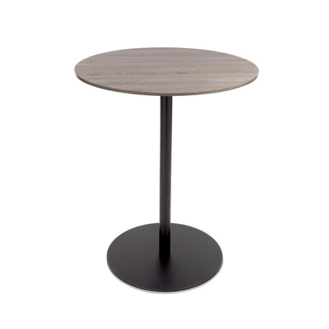 Manhattan Round Bar Table 800mm - Grey - Main Image