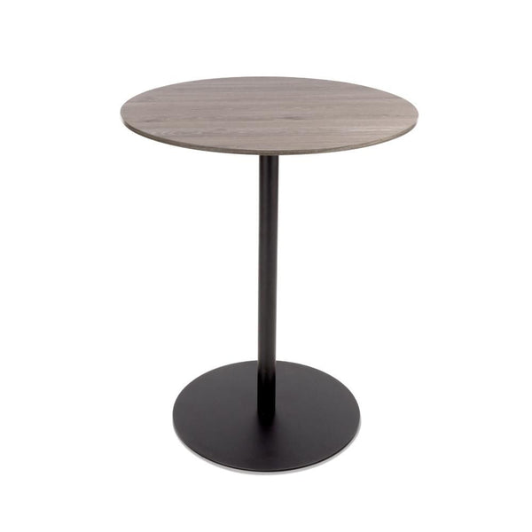 Manhattan Round Bar Table 800mm - Grey - Main Image
