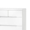 Manhattan 3+2 Drawer Chest - White - MAN203