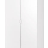Manhattan 2 Door Wardrobe - White - MAN206