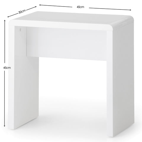 Manhattan Dressing Stool - Grey - MAN810