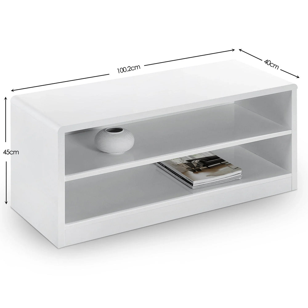 Manhattan Compact Tv Unit - White - MAN304