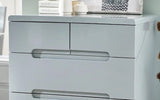 Manhattan 3+2 Drawer Chest - Grey