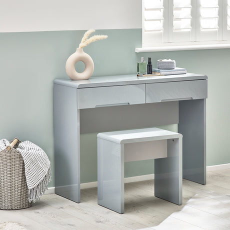 Manhattan Dressing Stool - Grey - MAN810