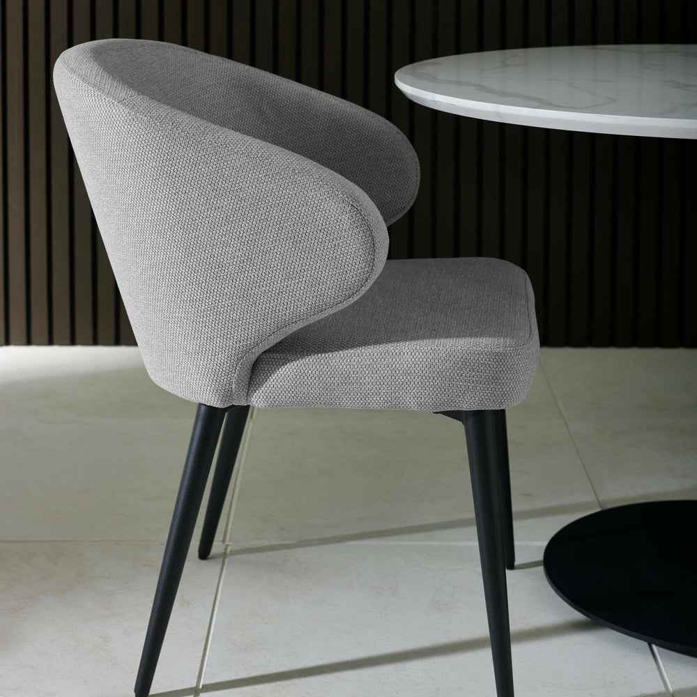 Marcus Dining Chair (Set of 2) - Dark Grey - MAR105