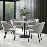 Marcus Dining Chair (Set of 2) - Dark Grey - MAR105