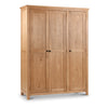 Marlborough 3 Door Wardrobe - Light Brown - MAR210