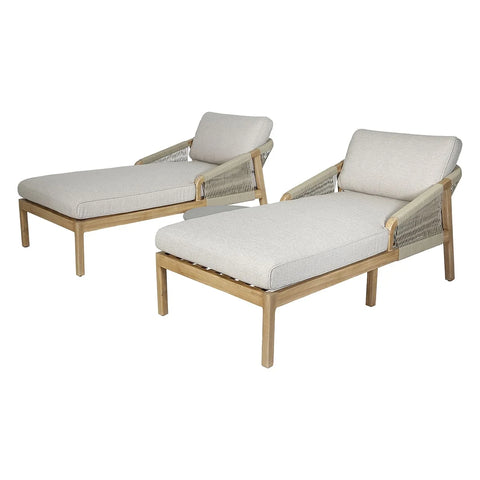 Martinique Sunlounger Set With Side Table